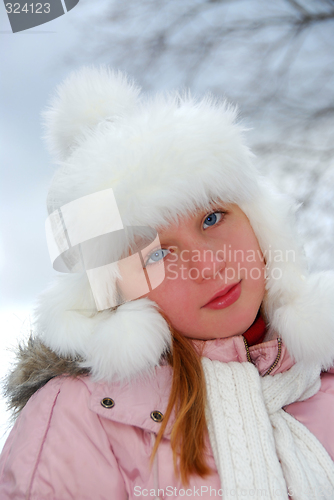 Image of Girl winter hat