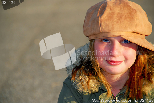 Image of Girl winter hat