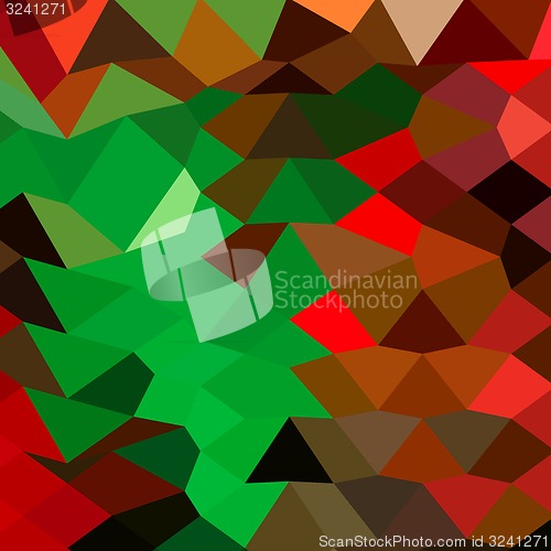 Image of Bice Green Abstract Low Polygon Background