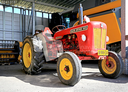 Image of David Brown 880 Implematic Tractor