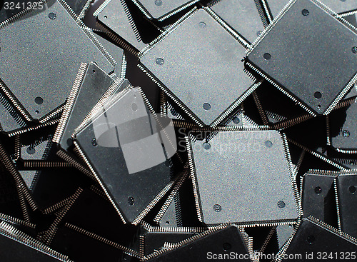 Image of Pile of discarded electronic chips