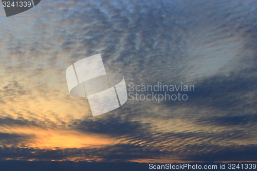 Image of summer sunset