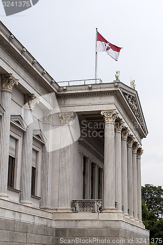 Image of Austrian Parliament.