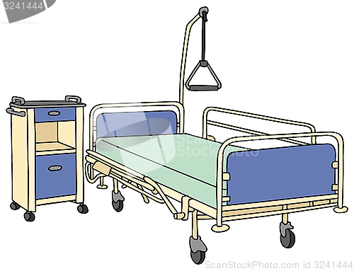 Image of Hospital bed