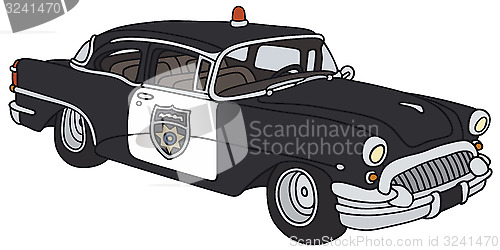 Image of Old police car