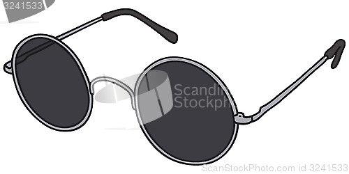 Image of Classic black glasses