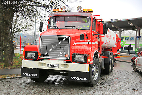 Image of Classic Volvo N12 Tank Truck Year 1988