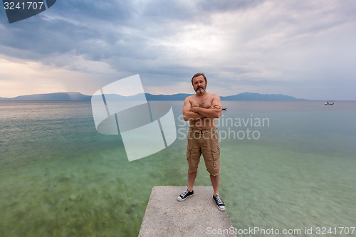 Image of Wild beach in Pula, Croatia