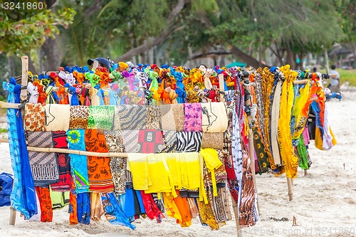 Image of Beautiful colourful scarfes 