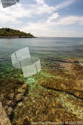 Image of Wild beach in Pula, Croatia