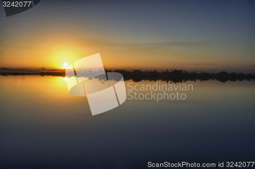 Image of sunrise at merritt-island, florida