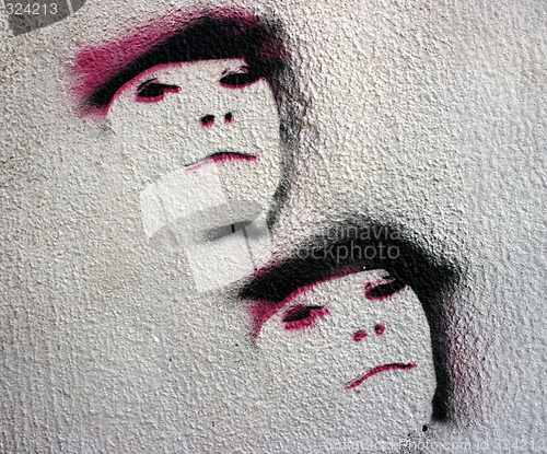 Image of People graffiti