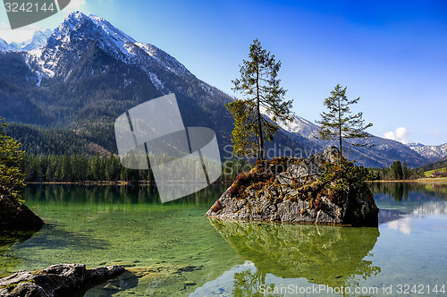 Image of alps, ramsau-hintersee