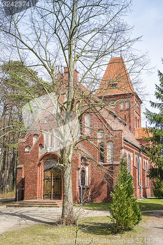 Image of Typical church Baltic Sea