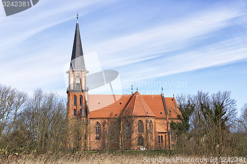 Image of Typical church Baltic Sea