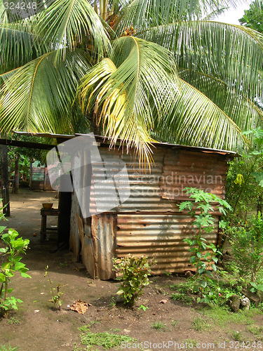 Image of native house nicaragua