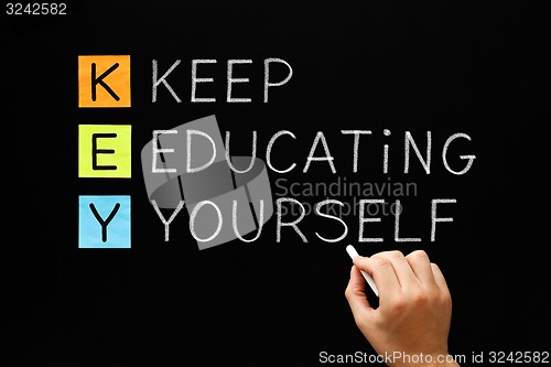 Image of KEY - Keep Educating Yourself 