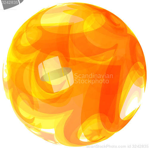 Image of Abstract sphere. Vector illustration for your design.