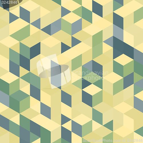 Image of Abstract geometrical 3d colorful background. 