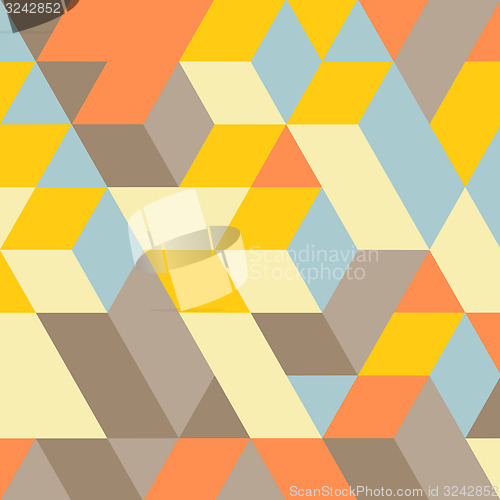 Image of Abstract geometrical 3d background. 