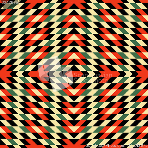 Image of Seamless geometric background. Mosaic. 
