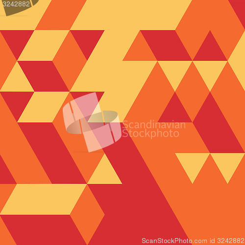 Image of Abstract geometrical 3d background. 