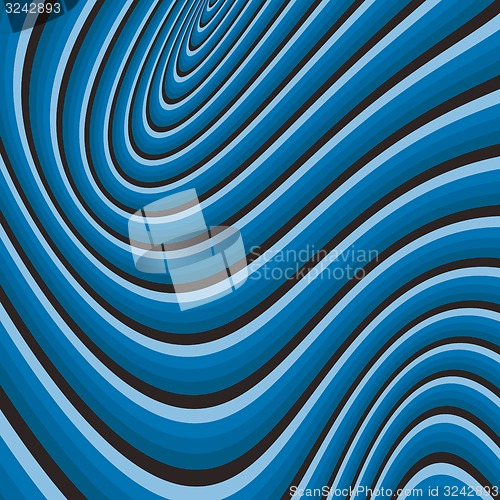 Image of Pattern with optical illusion. Abstract background. Optical art.