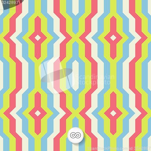 Image of Seamless geometric background. Mosaic. 
