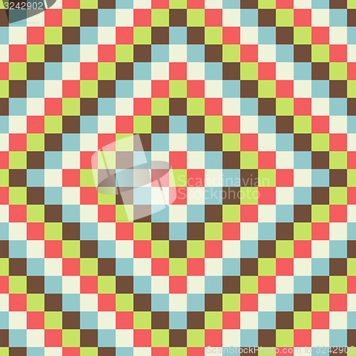 Image of Seamless geometric background. Mosaic. 