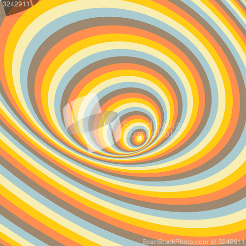 Image of Abstract swirl background. Pattern with optical illusion. 