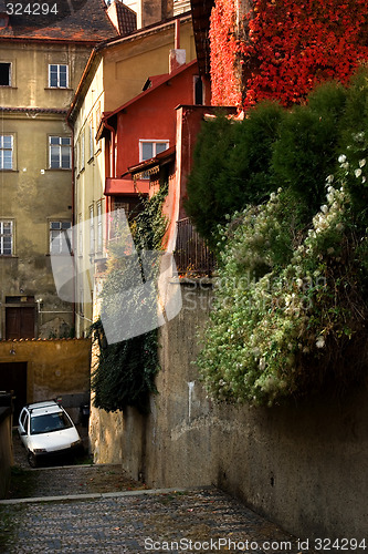 Image of Prague courtyard