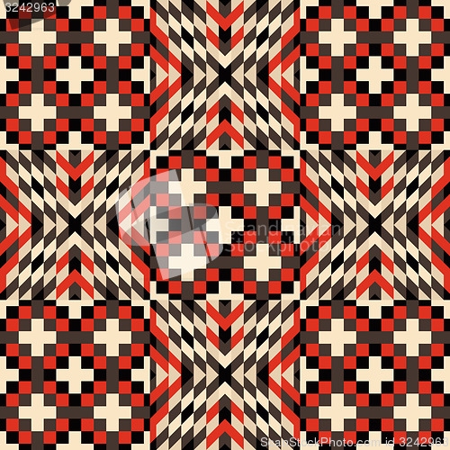 Image of Seamless pattern. Mosaic. 