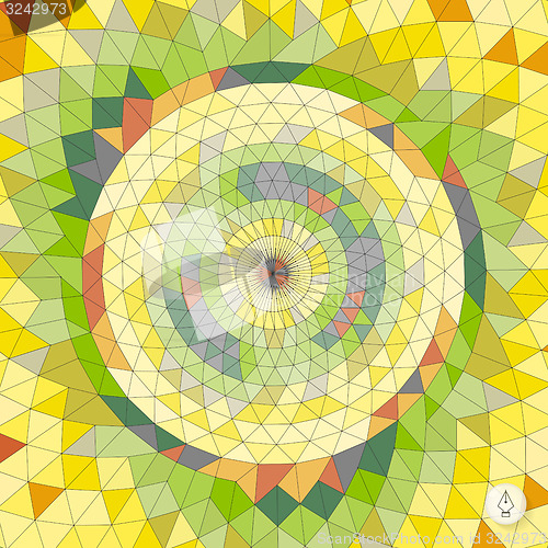 Image of Abstract geometric background. Mosaic. Vector illustration. 