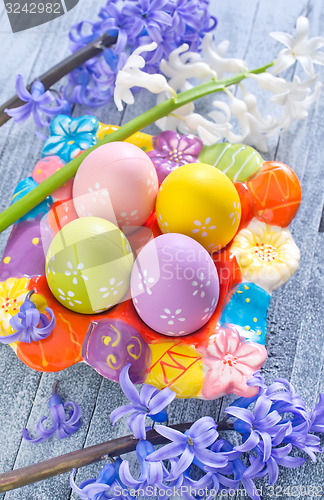 Image of easter eggs