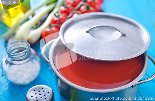 Image of tomato soup