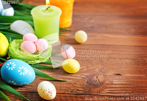 Image of easter eggs