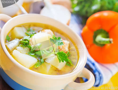 Image of fresh soup