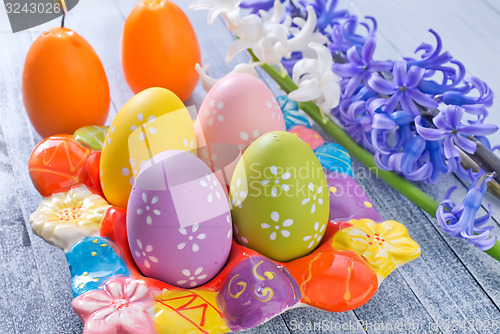 Image of easter eggs