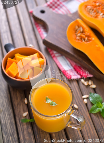 Image of pumpkin juice