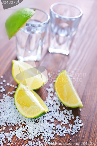 Image of limes and salt for tequila