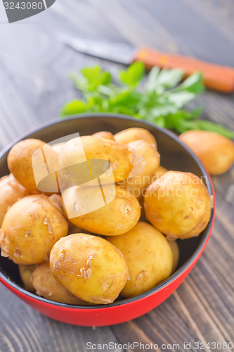 Image of raw potato