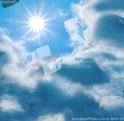 Image of blue sky