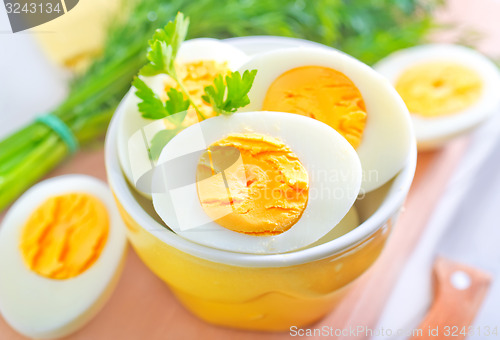 Image of boiled eggs