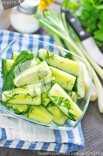 Image of cucumber salad