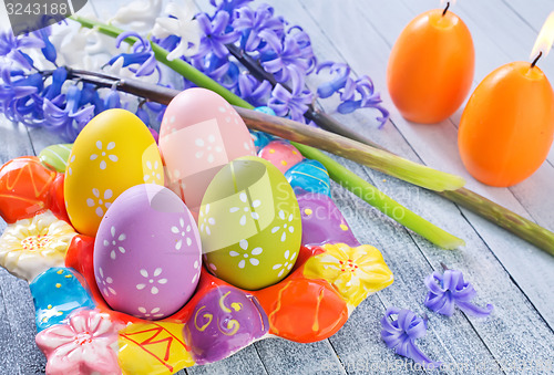 Image of easter eggs