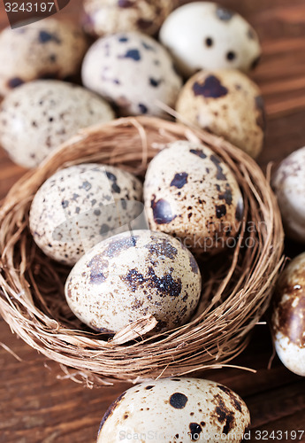 Image of quail eggs