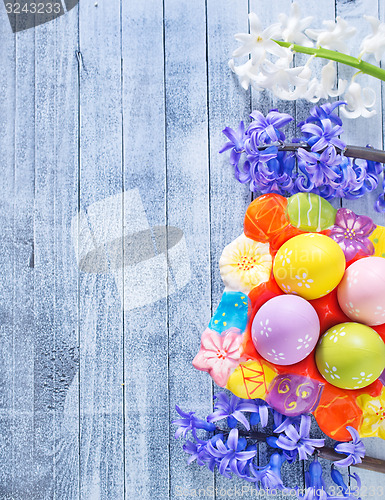 Image of easter eggs