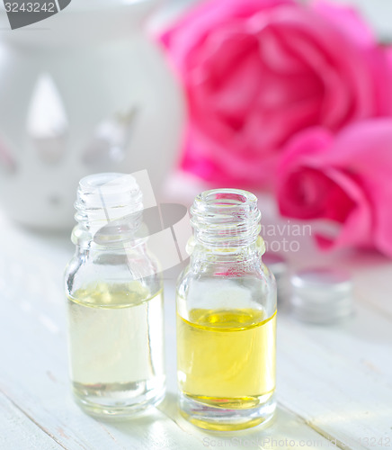 Image of rose oil