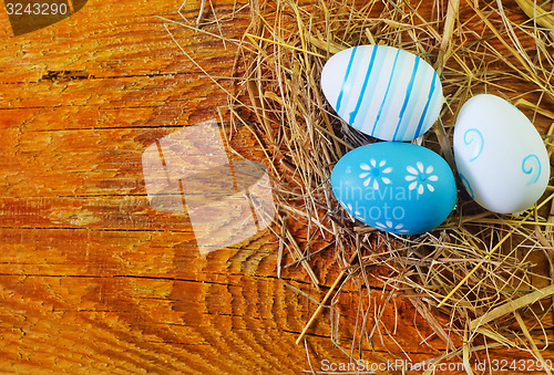 Image of easter eggs