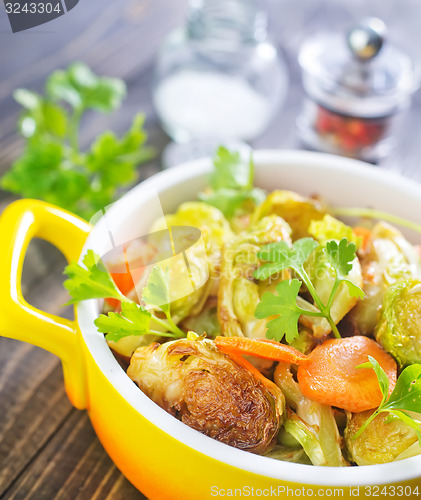 Image of baked vegetables